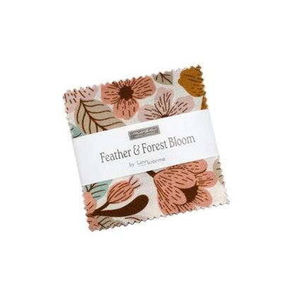 Moda Fabric Pre Cuts Moda Feather and Forest Bloom Mini Charm - The Sewing Studio