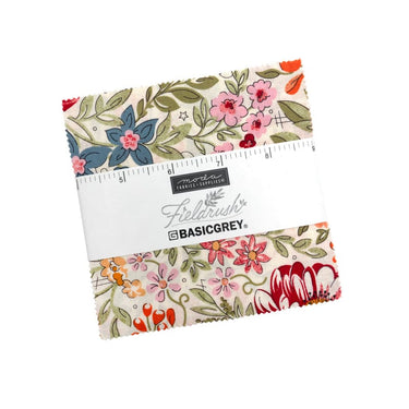 Moda Fabric Pre Cuts Moda Fieldrush Charm Pack  - The Sewing Studio for sale UK - The Sewing Studio