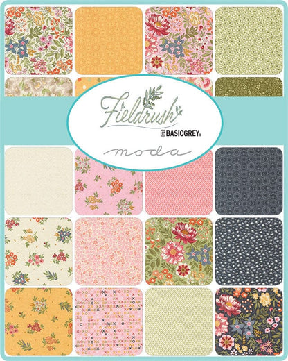 Moda Fabric Pre Cuts Moda Fieldrush Charm Pack  - The Sewing Studio