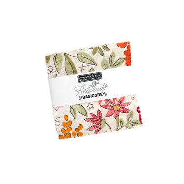 Moda Fabric Pre Cuts Moda Fieldrush Mini Charm Pack  - The Sewing Studio for sale UK - The Sewing Studio