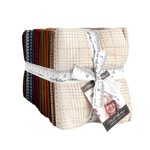 Moda Fabric Pre Cuts Moda Flannel Gatherings Basics Fat Quarter Bundle 32 Piece - The Sewing Studio