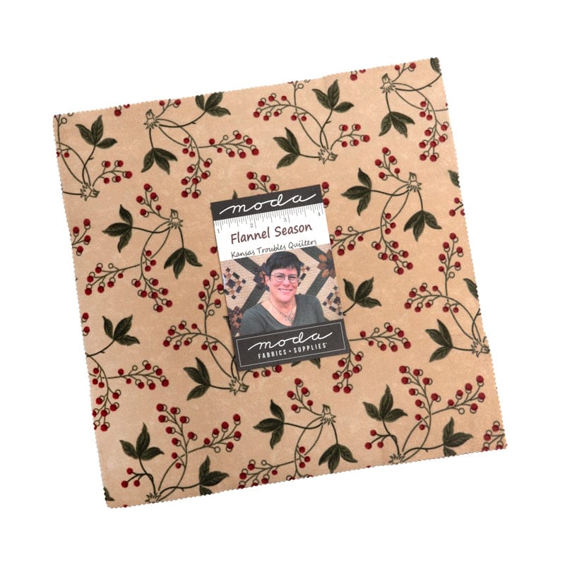 Moda Fabric Pre Cuts Moda Flannel Season Layer Cake - The Sewing Studio