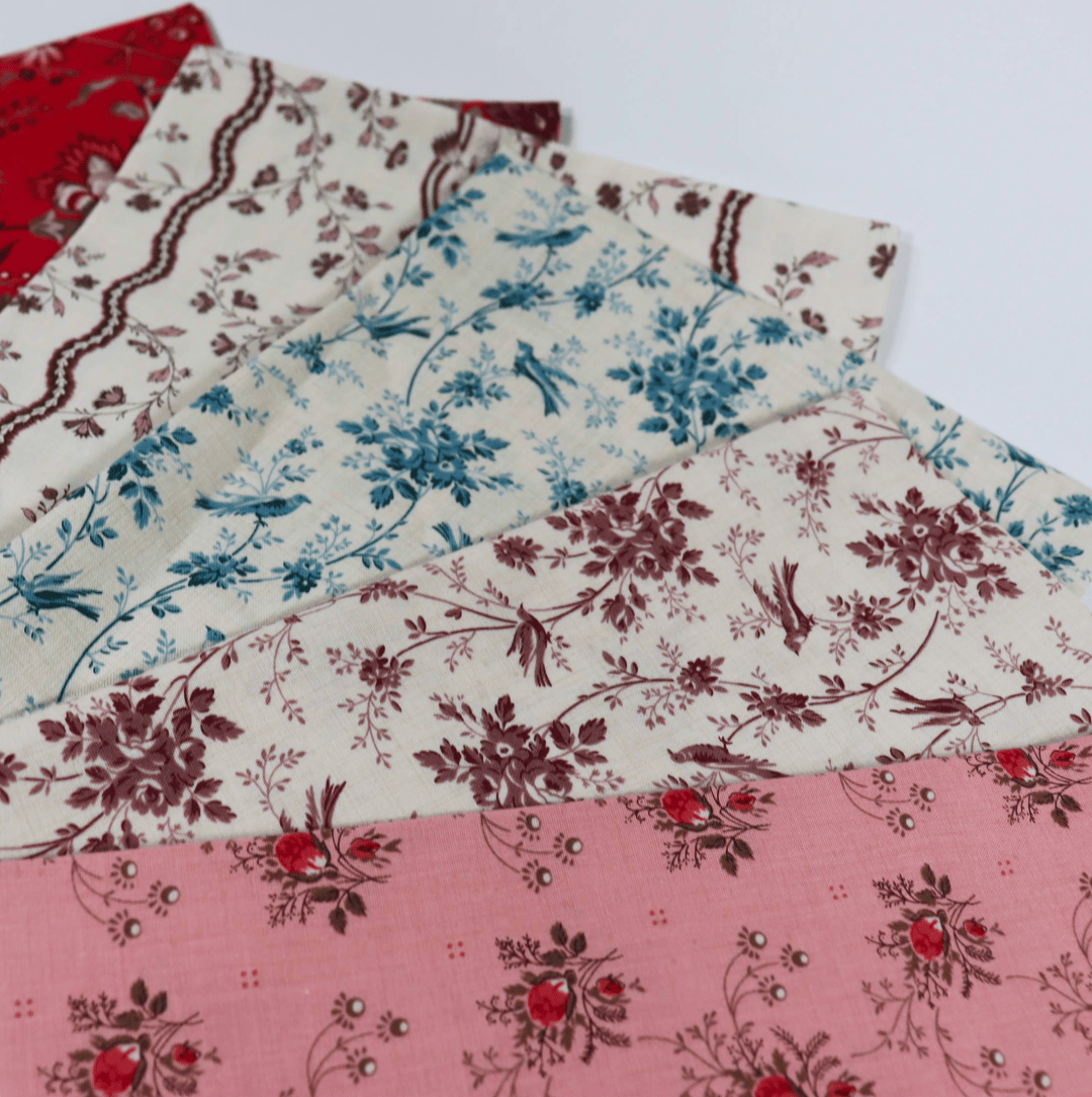 Moda Fabric Pre Cuts Moda Fleur De Paris 8 Piece Fat Quarter Bundle - The Sewing Studio