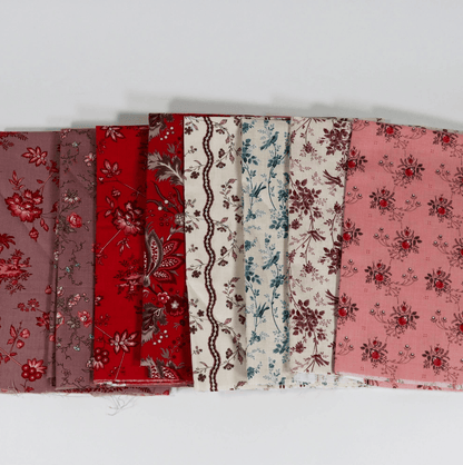 Moda Fabric Pre Cuts Moda Fleur De Paris 8 Piece Fat Quarter Bundle - The Sewing Studio