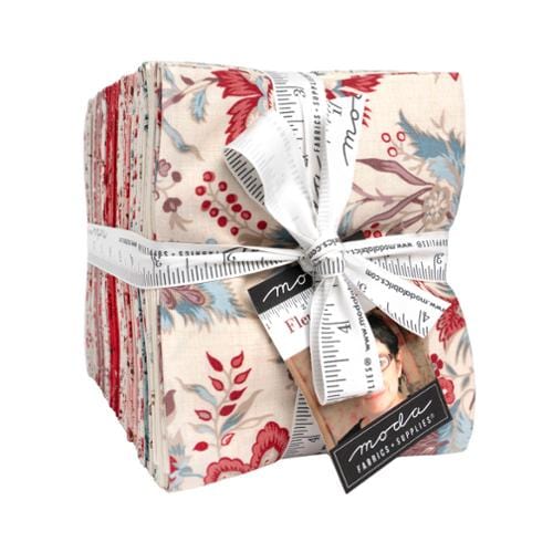 Moda Fabric Pre Cuts Moda Fleur De Paris Fat Quarter Bundle 38 Pieces  - The Sewing Studio