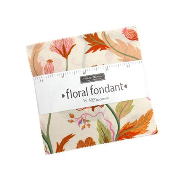 Moda Fabric Pre Cuts Moda Floral Fondant Charm Pack  - The Sewing Studio for sale UK - The Sewing Studio
