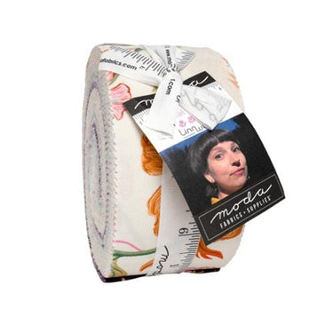 Moda Fabric Pre Cuts Moda Floral Fondant Jelly Roll  - The Sewing Studio for sale UK - The Sewing Studio