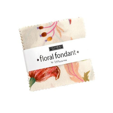 Moda Fabric Pre Cuts Moda Floral Fondant Mini Charm  - The Sewing Studio for sale UK - The Sewing Studio