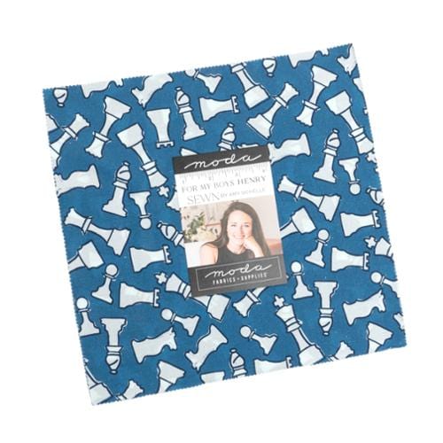 Moda Fabric Pre Cuts Moda For My Boys Henry Layer Cake  - The Sewing Studio