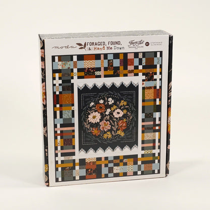 Moda Fabric Pre Cuts Moda Foraged Found and Hand Me Down Quilt Kit  - The Sewing Studio