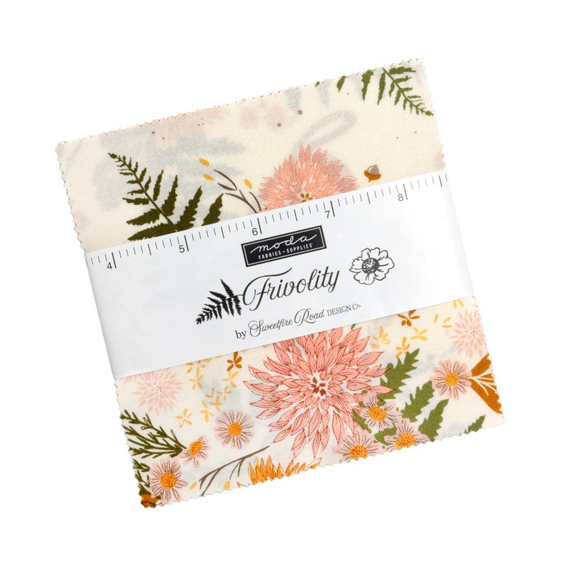 Moda Fabric Pre Cuts Moda Frivolity Charm Pack 43190PP  - The Sewing Studio