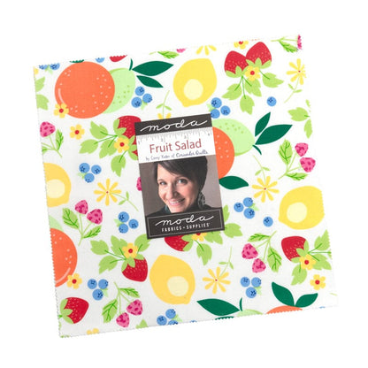 Moda Fabric Pre Cuts Moda Fruit Salad Layer Cake - The Sewing Studio