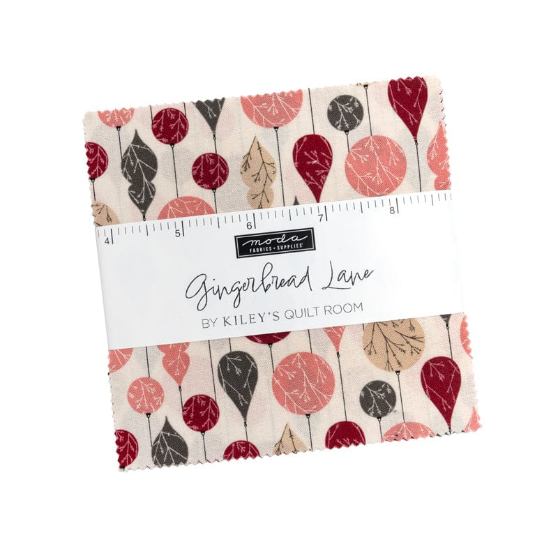 Moda Fabric Pre Cuts Moda Gingerbread Lane Charm Pack  - The Sewing Studio
