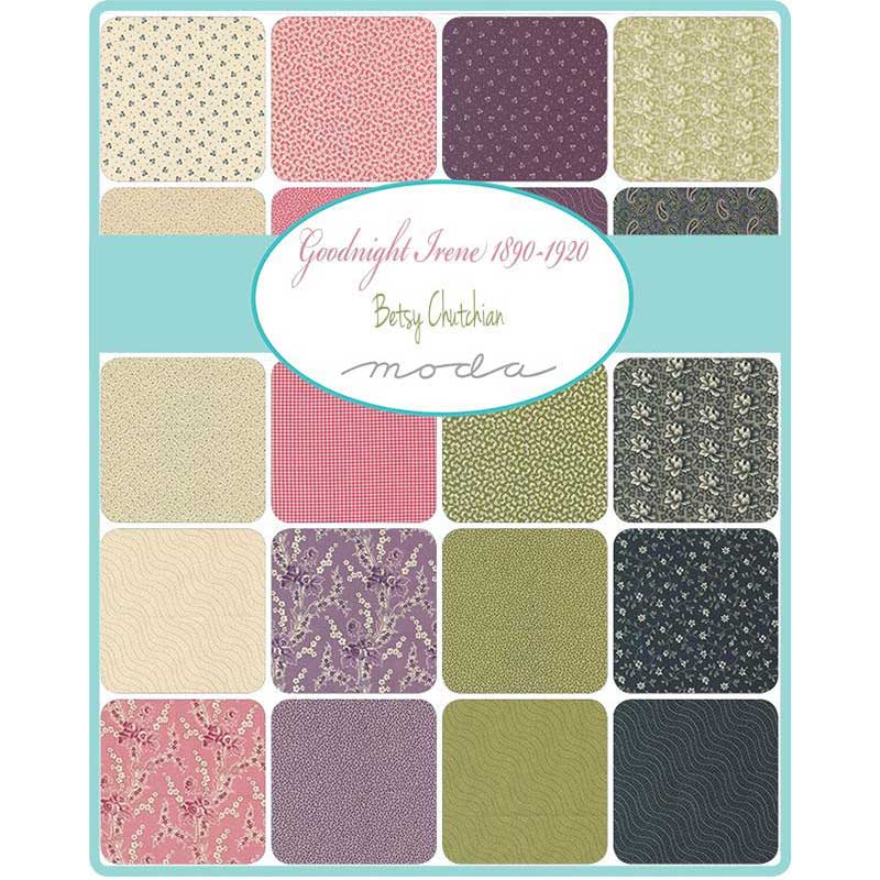 Moda Fabric Pre Cuts Moda Goodnight Irene Jelly Roll 31700JR  - The Sewing Studio