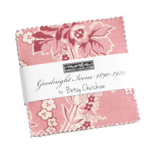 Multi-coloured Small Print, Floral, Foliage Moda Fabric Pre Cuts Moda Goodnight Irene Mini Charm 31700MC - The Sewing Studio