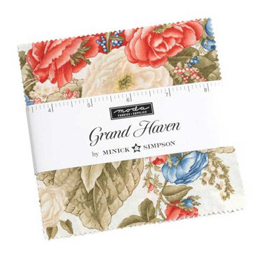 Moda Fabric Pre Cuts Moda Grand Haven Charm Pack 14980PP  - The Sewing Studio for sale UK - The Sewing Studio