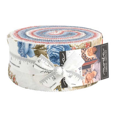 Moda Fabric Pre Cuts Moda Grand Haven Jelly Roll 14980JR  - The Sewing Studio for sale UK - The Sewing Studio