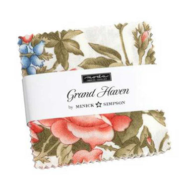 Moda Fabric Pre Cuts Moda Grand Haven Mini Charm 14980MC  - The Sewing Studio for sale UK - The Sewing Studio