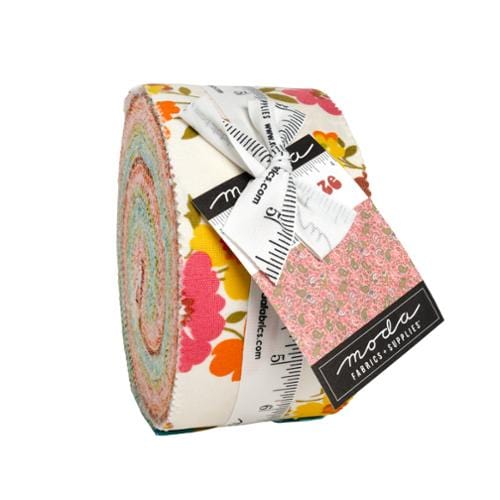 Moda Fabric Pre Cuts Moda Happy Daze Jelly Roll  - The Sewing Studio