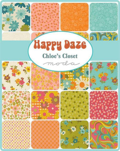 Moda Fabric Pre Cuts Moda Happy Daze Layer Cake  - The Sewing Studio