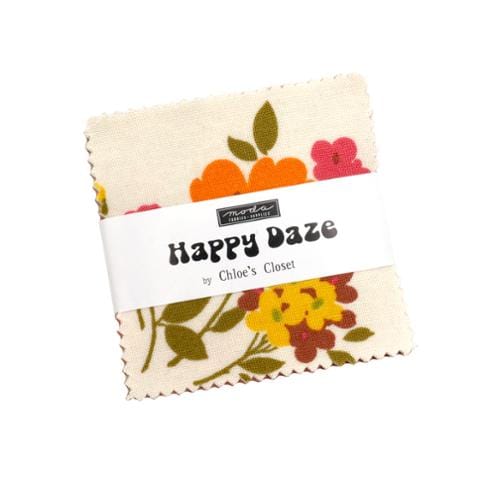 Moda Fabric Pre Cuts Moda Happy Daze Mini Charm  - The Sewing Studio