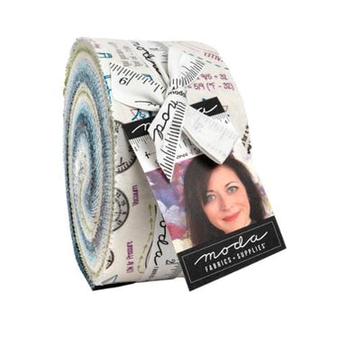 Moda Fabric Pre Cuts Moda High Flight Jelly Roll  - The Sewing Studio for sale UK - The Sewing Studio