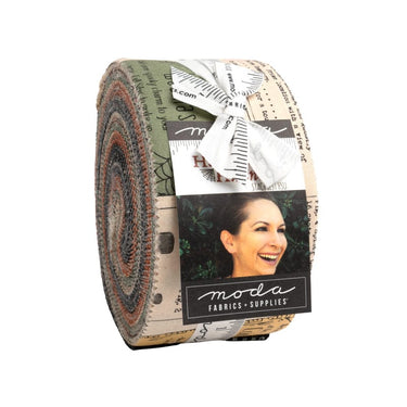 Moda Fabric Pre Cuts Moda Home Sweet Haunt Jelly Roll 20910JR  - The Sewing Studio for sale UK - The Sewing Studio