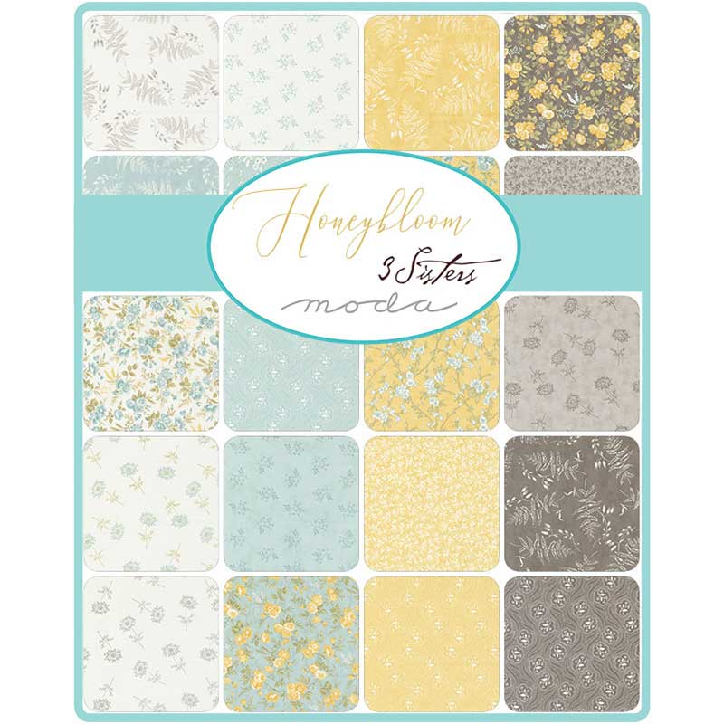 Moda Fabric Pre Cuts Moda Honeybloom Layer Cake 44340LC  - The Sewing Studio