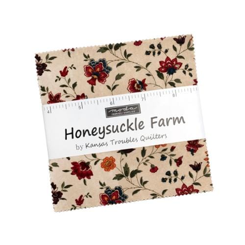 Moda Fabric Pre Cuts Moda Honeysuckle Farm Mini Charm - The Sewing Studio