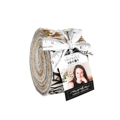 Moda Fabric Pre Cuts Moda Imprint Jelly Roll - The Sewing Studio