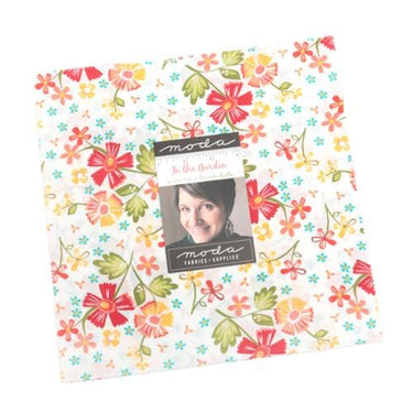 Moda Fabric Pre Cuts Moda In The Garden Layer Cake  - The Sewing Studio for sale UK - The Sewing Studio