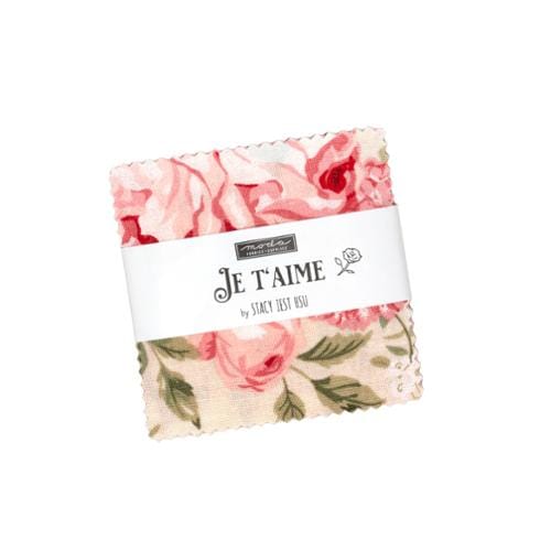 Moda Fabric Pre Cuts Moda Je Taime Mini Charm - The Sewing Studio