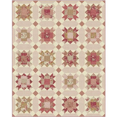 Moda Fabric Pre Cuts Moda Joie De Vivre Quilt Kit  - The Sewing Studio for sale UK - The Sewing Studio