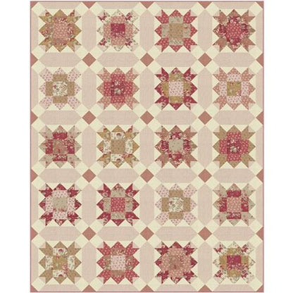 Moda Fabric Pre Cuts Moda Joie De Vivre Quilt Kit  - The Sewing Studio