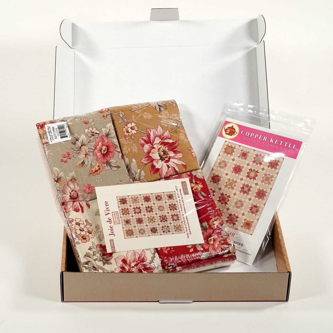 Moda Fabric Pre Cuts Moda Joie De Vivre Quilt Kit  - The Sewing Studio