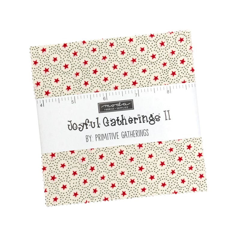 Moda Fabric Pre Cuts Moda Joyful Gatherings II Charm Pack - The Sewing Studio