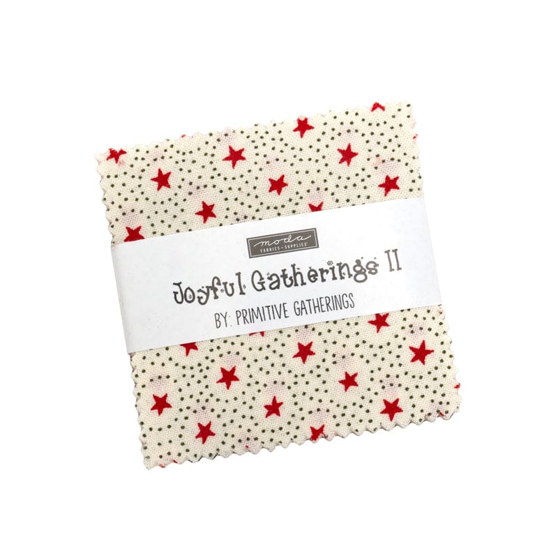 Moda Fabric Pre Cuts Moda Joyful Gatherings II Mini Charm - The Sewing Studio