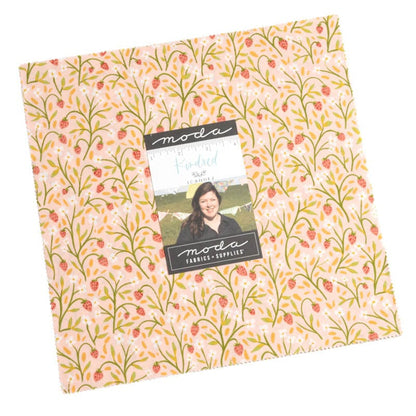 Multi-coloured Foliage, Country Moda Fabric Pre Cuts Moda Kindred Layer Cake 36070LC - The Sewing Studio
