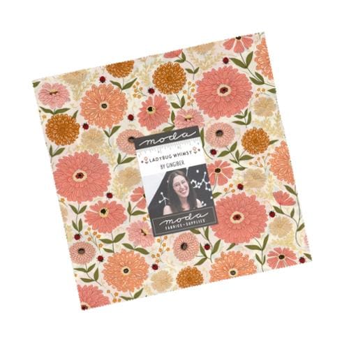 Moda Fabric Pre Cuts Moda Ladybug Whimsy Layer Cake - The Sewing Studio