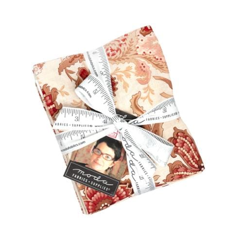 Moda Fabric Pre Cuts Moda Le Jardin Rouge Fat Quarter Bundle 40 Piece - The Sewing Studio