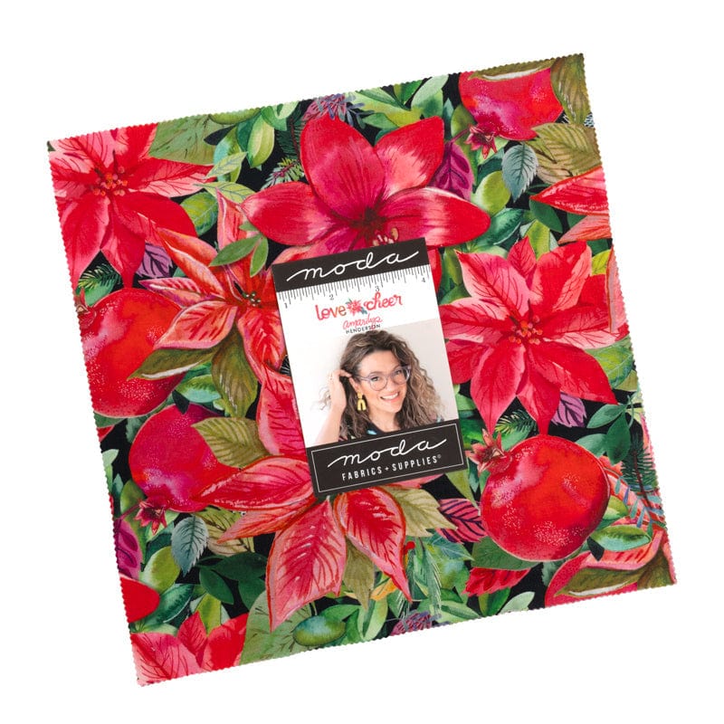 Moda Fabric Pre Cuts Moda Love And Cheer Layer Cake 21830LC  - The Sewing Studio