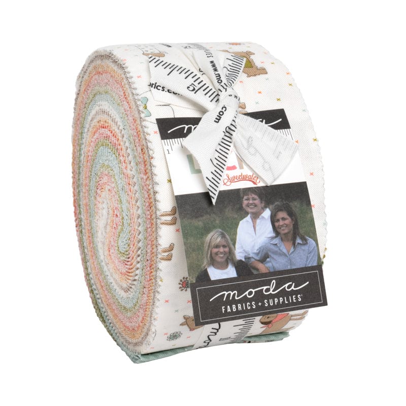 Moda Fabric Pre Cuts Moda Lucky Jelly Roll  - The Sewing Studio