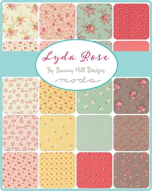 Moda Fabric Pre Cuts Moda Lyda Rose Mini Charm  - The Sewing Studio
