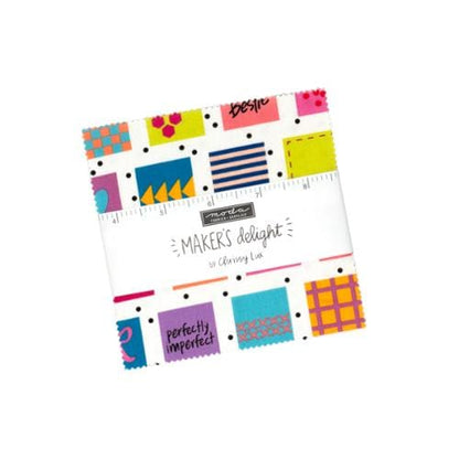 Moda Fabric Pre Cuts Moda 
Makers Delight Charm Pack - The Sewing Studio