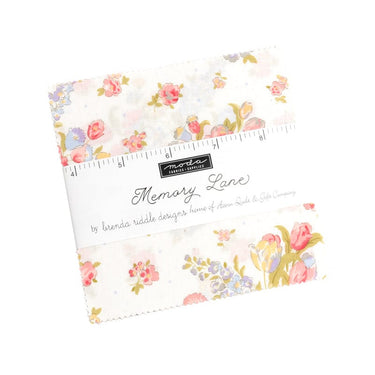 Moda Fabric Pre Cuts Moda Memory Lane Charm Pack  - The Sewing Studio for sale UK - The Sewing Studio