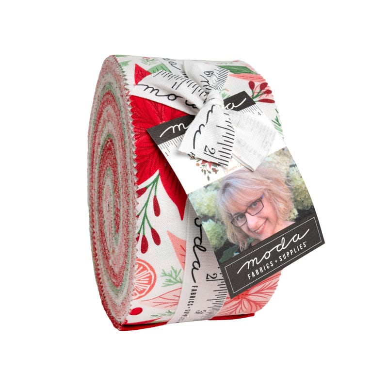 Moda Fabric Pre Cuts Moda Merrily On High Jelly Roll - The Sewing Studio