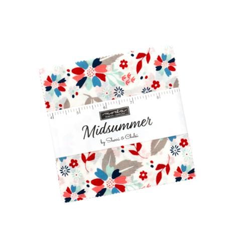 Moda Fabric Pre Cuts Moda Midsummer Charm Pack - The Sewing Studio