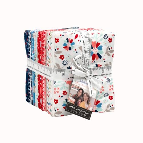Moda Fabric Pre Cuts Moda Midsummer Fat Quarter Bundle 33 Piece - The Sewing Studio