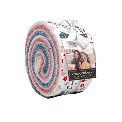 Moda Fabric Pre Cuts Moda Midsummer Jelly Roll - The Sewing Studio