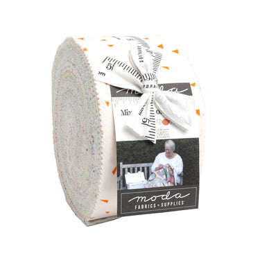Moda Fabric Pre Cuts Moda Mixed Bag of Bonbons Jelly Roll 18250JR  - The Sewing Studio for sale UK - The Sewing Studio